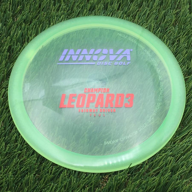 Innova Champion Leopard3 with Burst Logo Stock Stamp- 172.37 Green