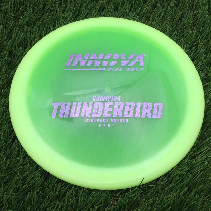 Innova Champion Thunderbird with Burst Logo Stock Stamp- 138.38 Yellow