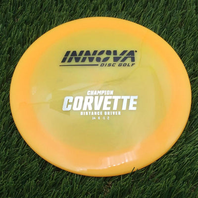 Innova Champion Corvette with Burst Logo Stock Stamp- 171.74 Yellow