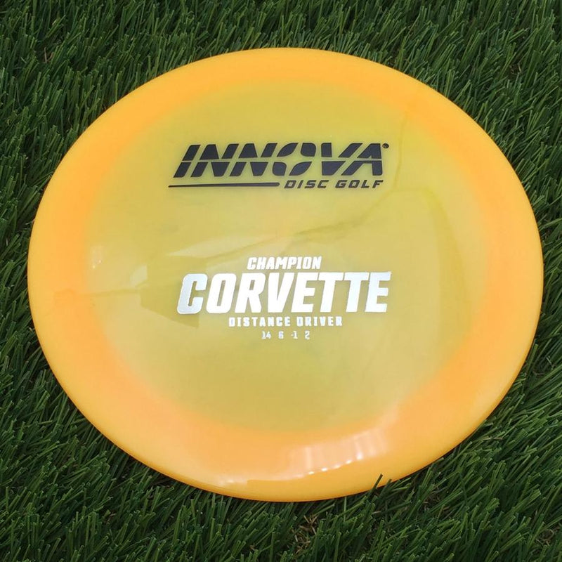 Innova Champion Corvette with Burst Logo Stock Stamp- 171.74 Yellow