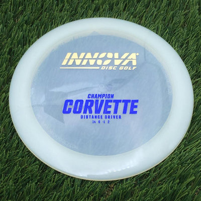 Innova Champion Corvette with Burst Logo Stock Stamp- 175.21 White
