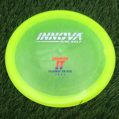 Innova Champion IT with Burst Logo Stock Stamp- 168.97 Yellow