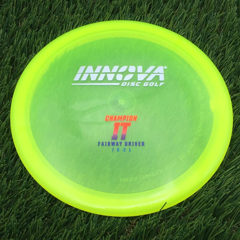 Innova Champion IT with Burst Logo Stock Stamp- 168.97 Yellow