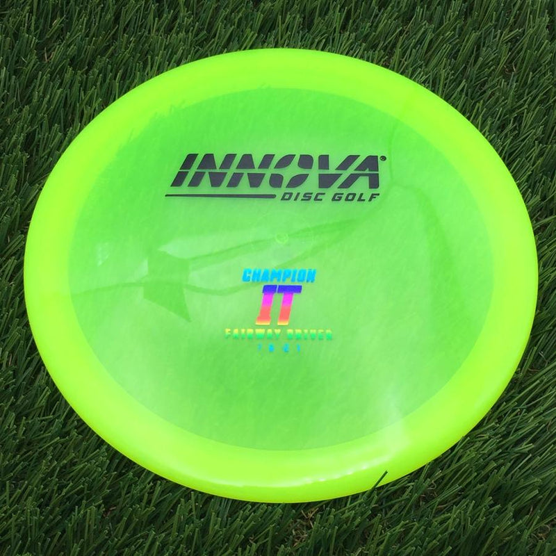 Innova Champion IT with Burst Logo Stock Stamp- 170.01 Yellow