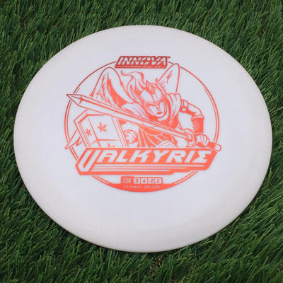 Innova DX Valkyrie with Burst Logo Stock Stamp- 165.15 Cream