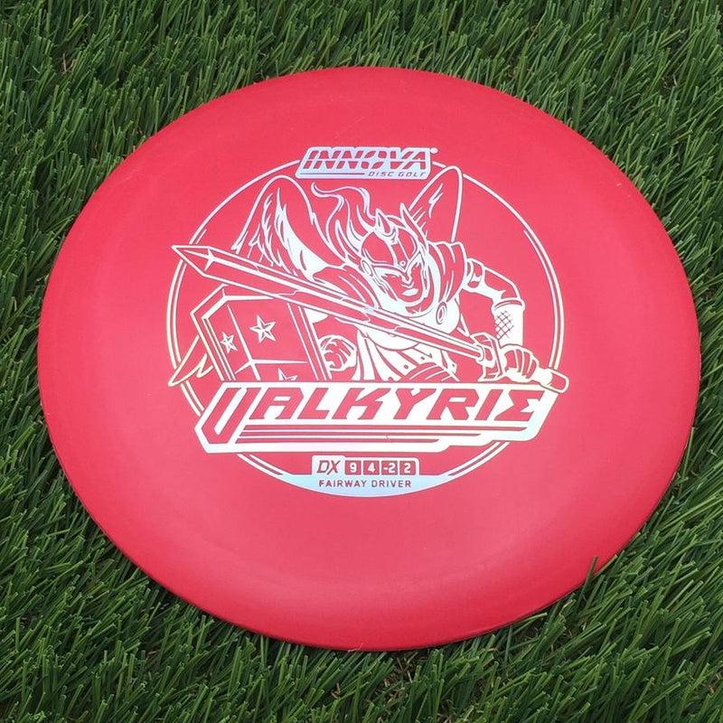 Innova DX Valkyrie with Burst Logo Stock Stamp- 174.38 Red