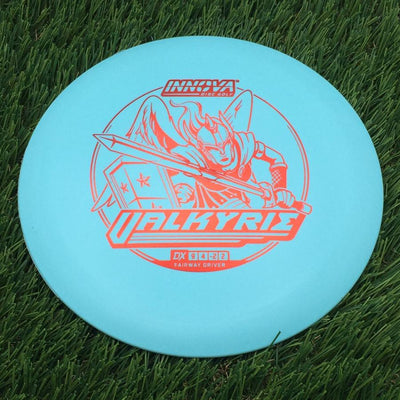 Innova DX Valkyrie with Burst Logo Stock Stamp- 174.8 Blue