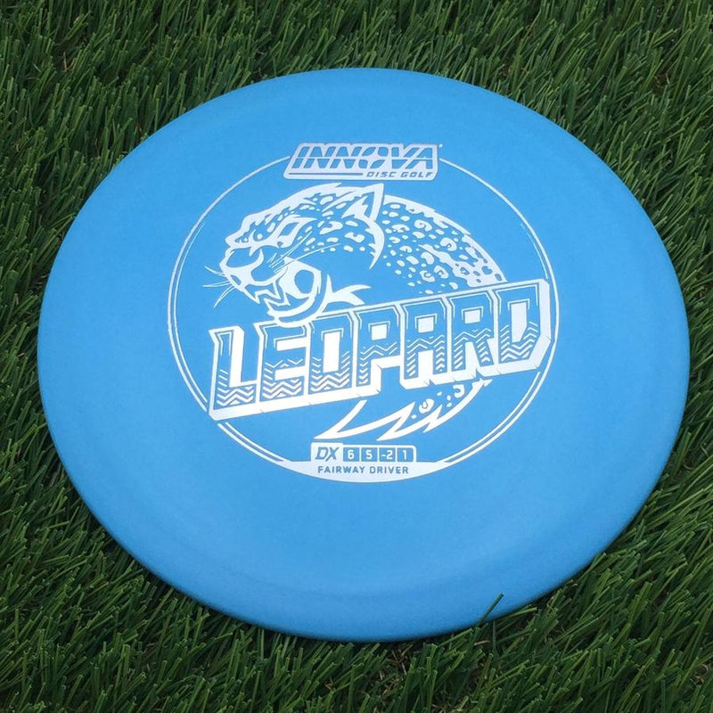 Innova DX Leopard with Burst Logo Stock Stamp- 152.59 Blue