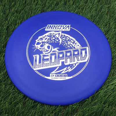 Innova DX Leopard with Burst Logo Stock Stamp- 151.6 Blurple