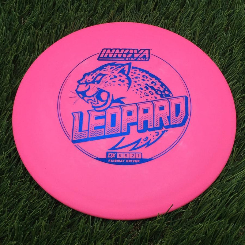 Innova DX Leopard with Burst Logo Stock Stamp- 150.03 Pink