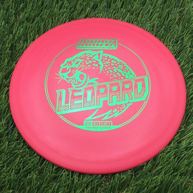 Innova DX Leopard with Burst Logo Stock Stamp- 157.33 Red