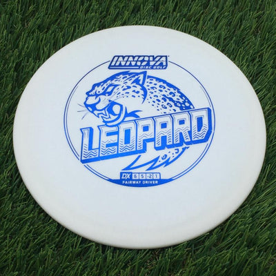 Innova DX Leopard with Burst Logo Stock Stamp- 156.38 White