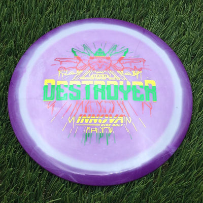 Innova Halo Star Destroyer with Burst Logo Stock Stamp- 172.48 Purple