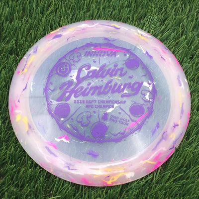 Innova Champion Party Time Destroyer with Calvin Heimburg 2025 DGPT MPO Champion Stamp- 175.32 Varies