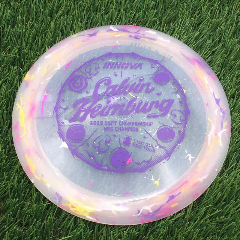 Innova Champion Party Time Destroyer with Calvin Heimburg 2025 DGPT MPO Champion Stamp- 175.5 Varies
