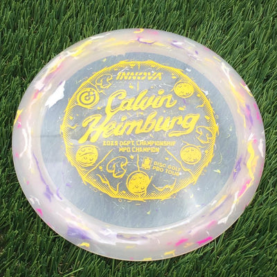 Innova Champion Party Time Destroyer with Calvin Heimburg 2025 DGPT MPO Champion Stamp- 175.51 Varies