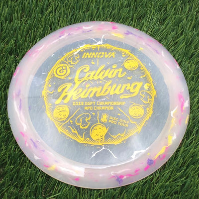 Innova Champion Party Time Destroyer with Calvin Heimburg 2025 DGPT MPO Champion Stamp- 175.4 Varies