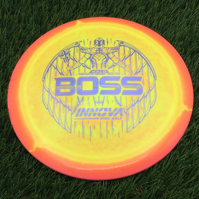 Innova Halo Star Boss with Burst Logo Stock Stamp- 172.1 Yellow