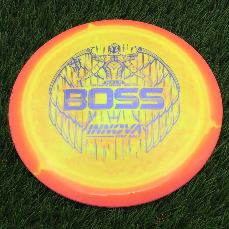 Innova Halo Star Boss with Burst Logo Stock Stamp- 172.1 Yellow