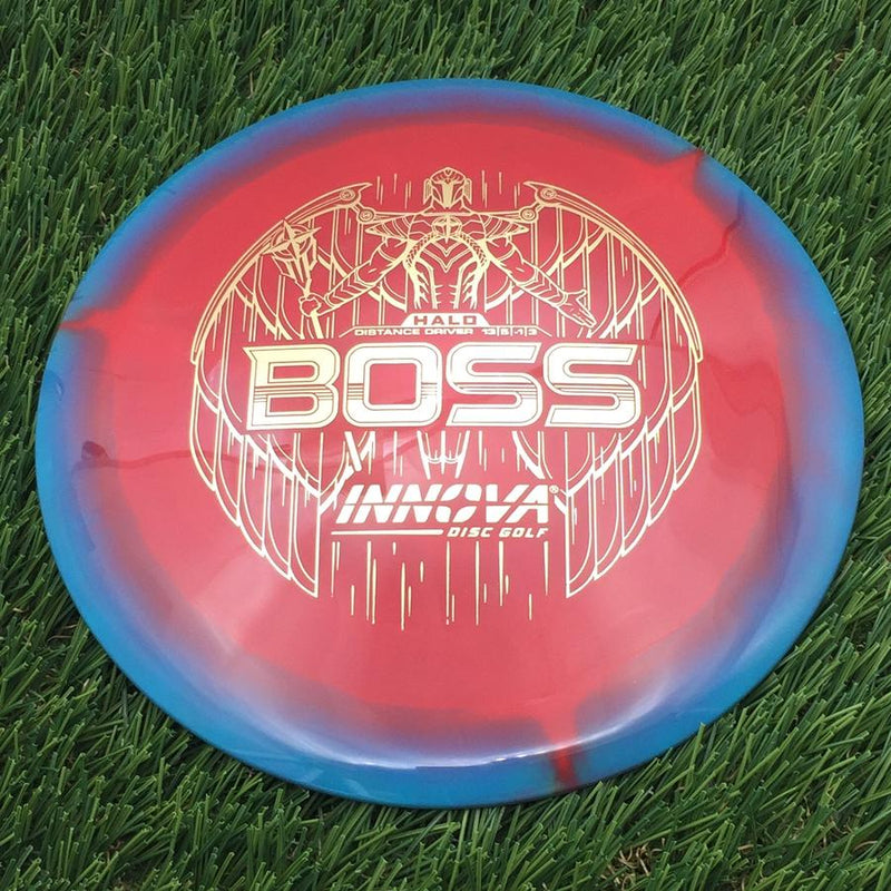 Innova Halo Star Boss with Burst Logo Stock Stamp- 175.32 Red
