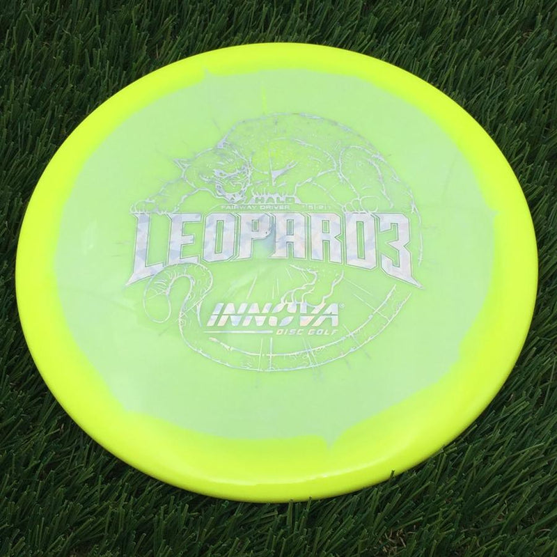 Innova Halo Star Leopard3 with Burst Logo Stock Stamp- 171.02 Yellow