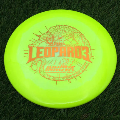 Innova Halo Star Leopard3 with Burst Logo Stock Stamp- 158.39 Yellow
