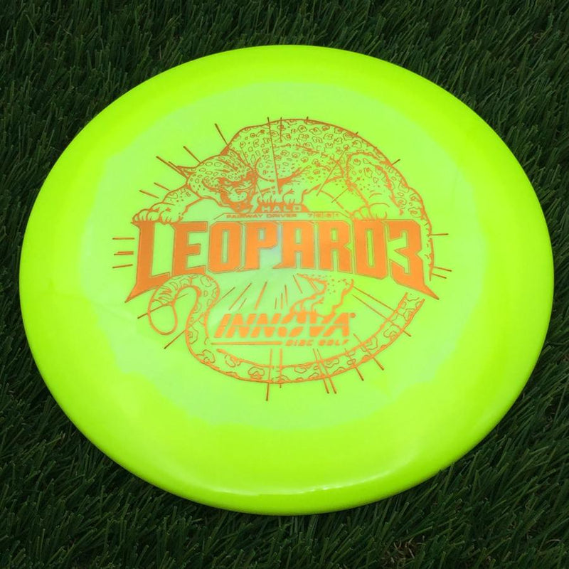 Innova Halo Star Leopard3 with Burst Logo Stock Stamp- 158.39 Yellow