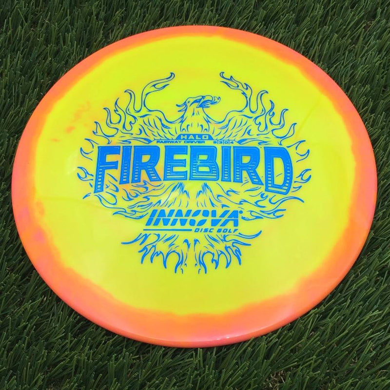 Innova Halo Star Firebird with Burst Logo Stock Stamp- 158.26 Yellow