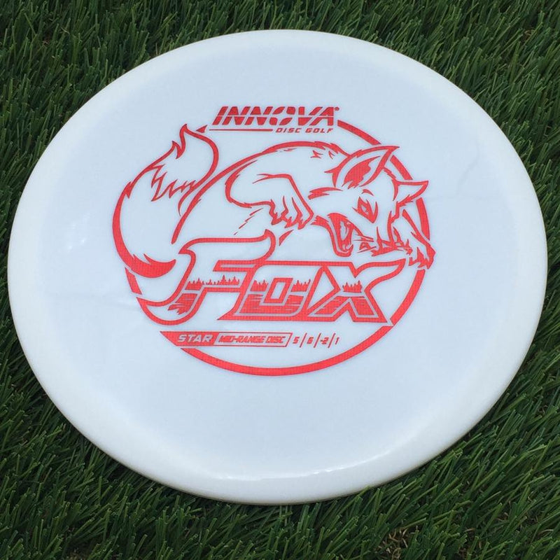 Innova Star Fox with Burst Logo Stock Stamp- 176.06 White