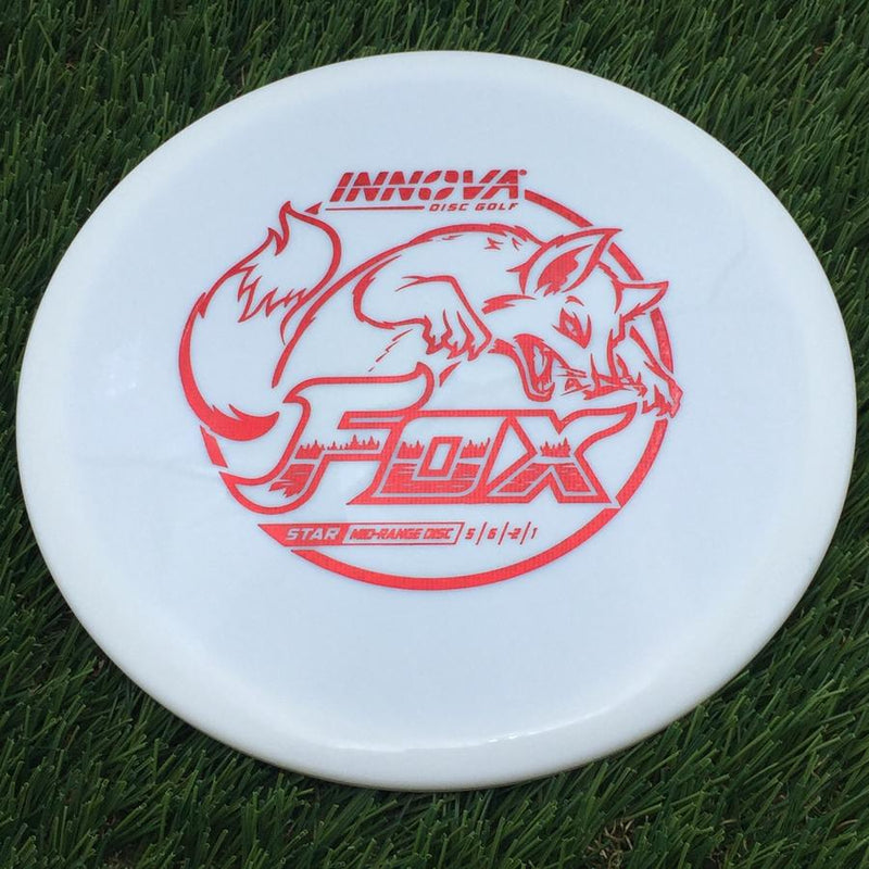 Innova Star Fox with Burst Logo Stock Stamp- 176.09 White