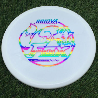 Innova Star Fox with Burst Logo Stock Stamp- 168.12 White