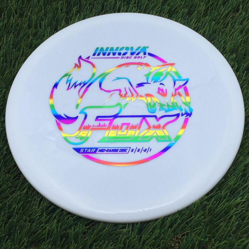Innova Star Fox with Burst Logo Stock Stamp- 171.42 White