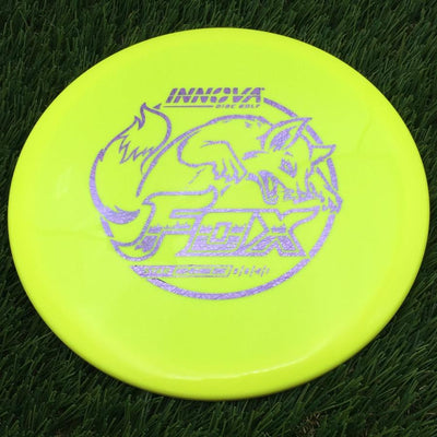Innova Star Fox with Burst Logo Stock Stamp- 176.07 Yellow