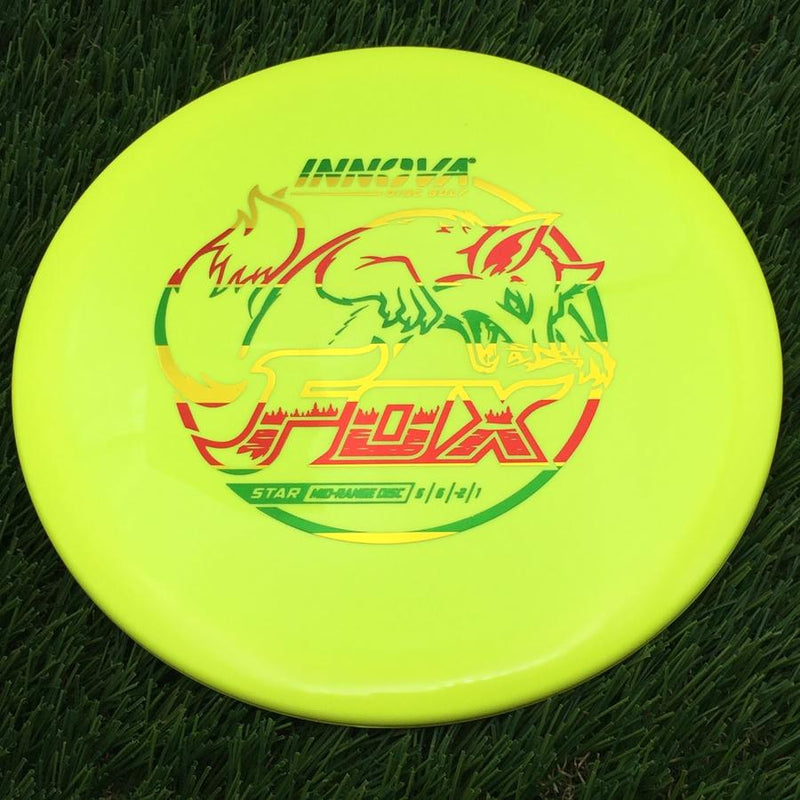 Innova Star Fox with Burst Logo Stock Stamp- 174.5 Yellow