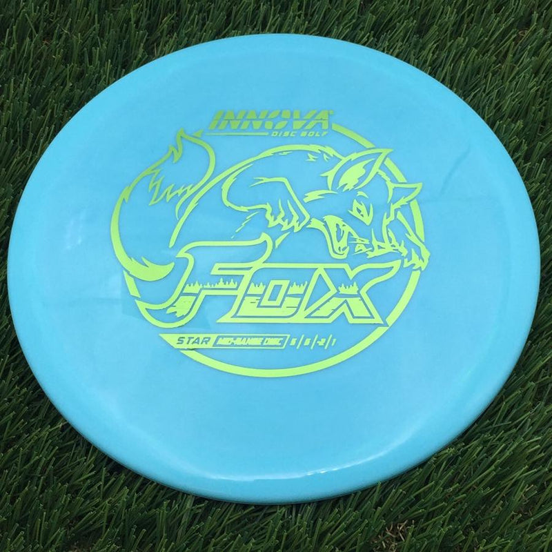 Innova Star Fox with Burst Logo Stock Stamp- 158.44 Blue