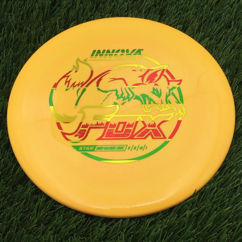 Innova Star Fox with Burst Logo Stock Stamp- 170.58 Orange