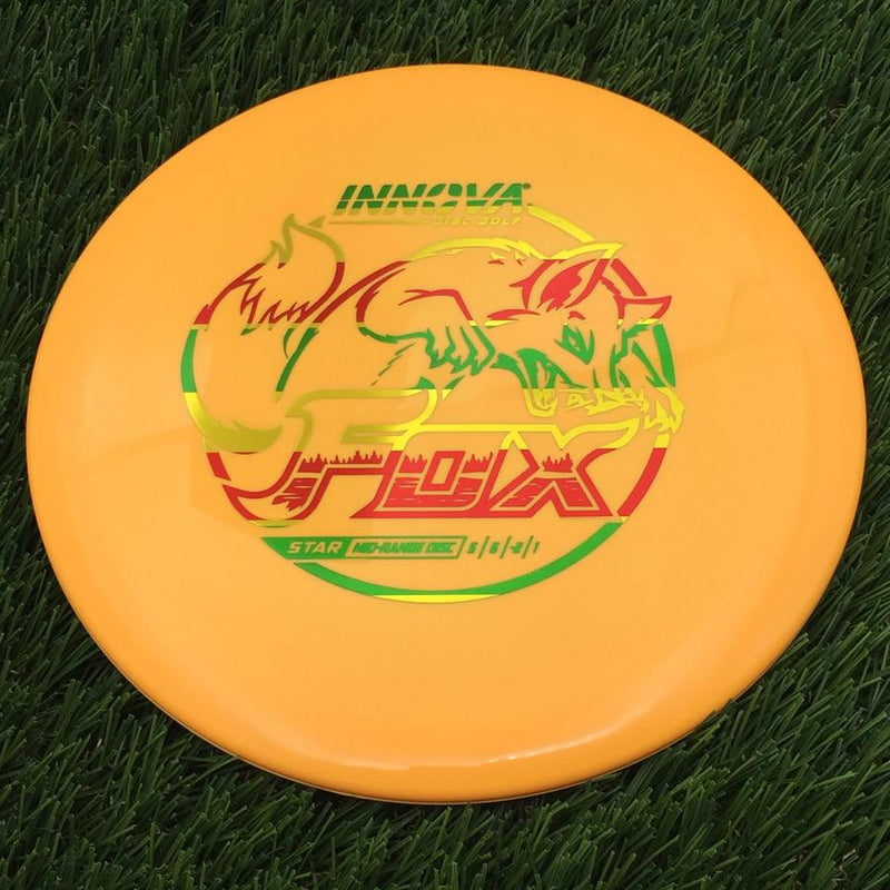 Innova Star Fox with Burst Logo Stock Stamp- 170.33 Orange
