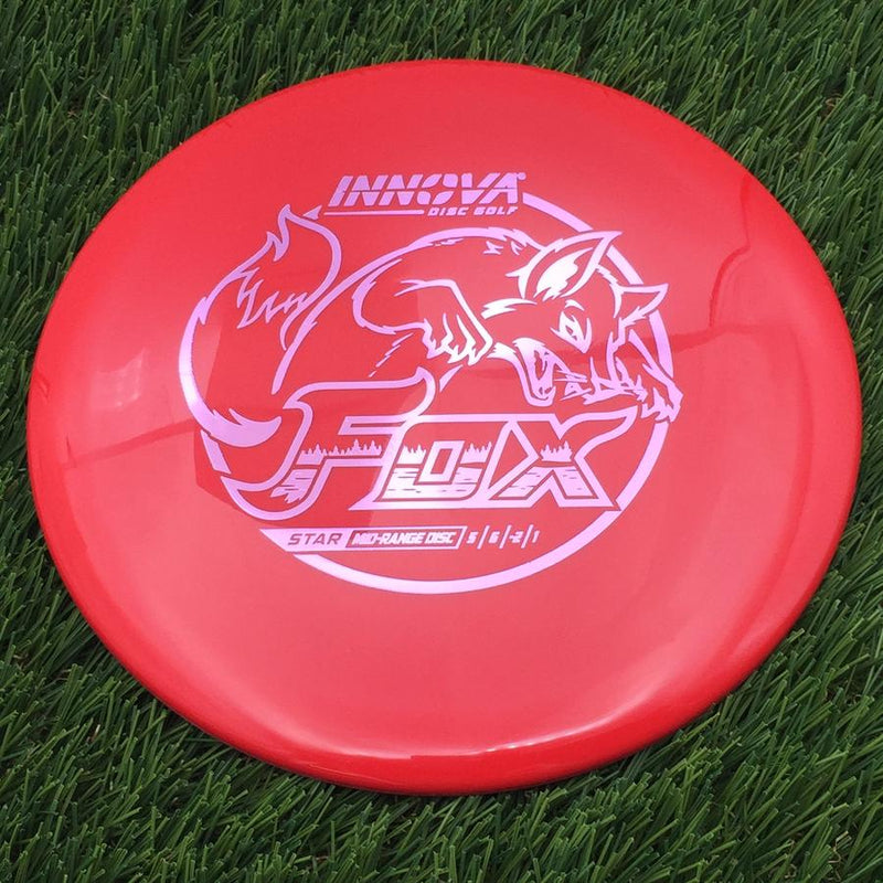 Innova Star Fox with Burst Logo Stock Stamp- 171.95 Red