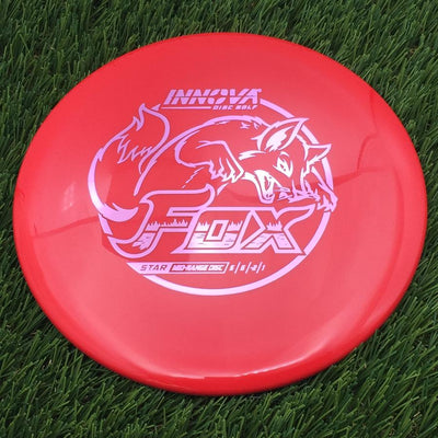 Innova Star Fox with Burst Logo Stock Stamp- 171.92 Red