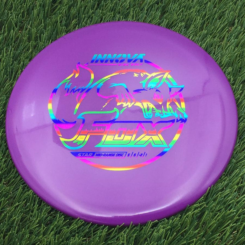 Innova Star Fox with Burst Logo Stock Stamp- 168.36 Purple
