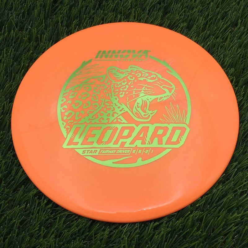 Innova Star Leopard with Burst Logo Stock Stamp- 175.33 Orange