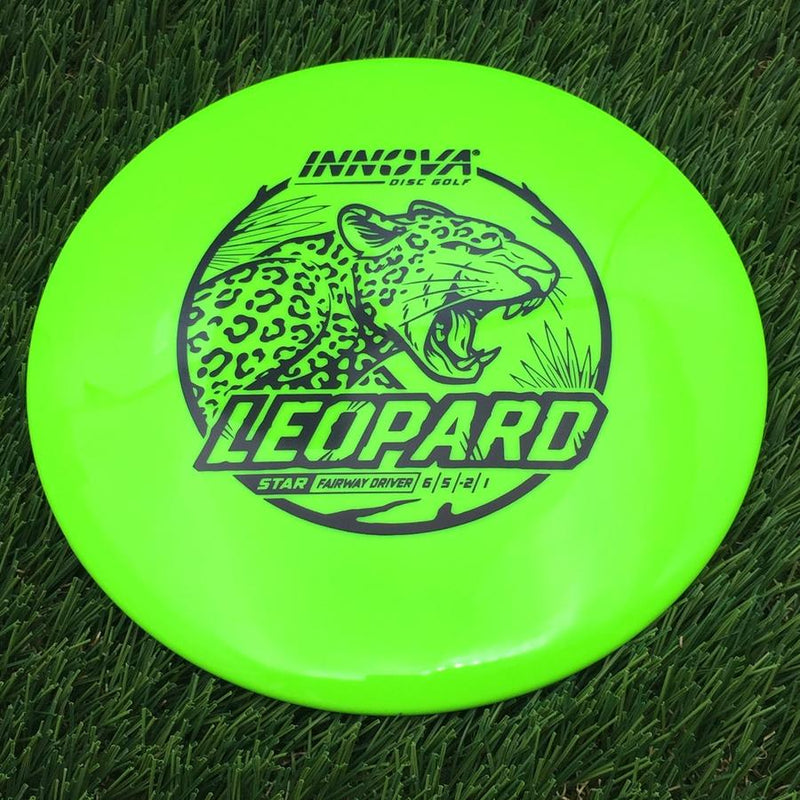 Innova Star Leopard with Burst Logo Stock Stamp- 171.37 Green