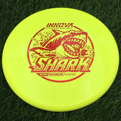 Innova Star Shark with Burst Logo Stock Stamp- 168.74 Yellow