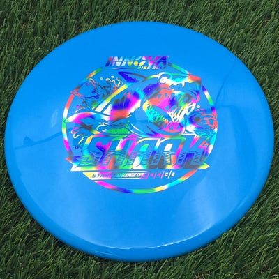 Innova Star Shark with Burst Logo Stock Stamp- 177.52 Blue