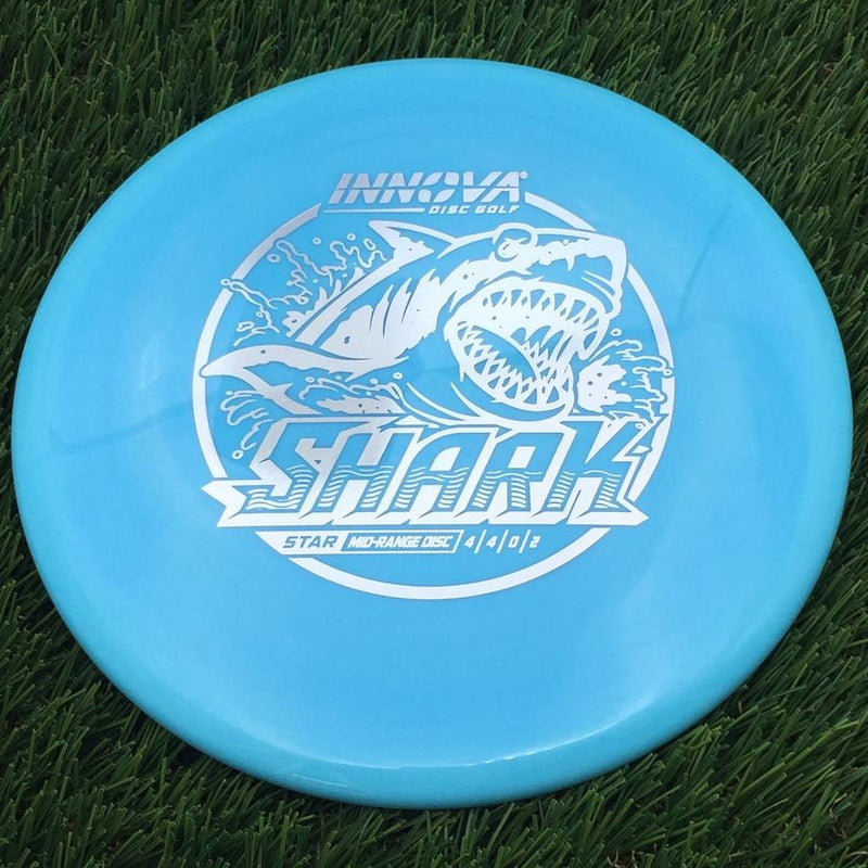Innova Star Shark with Burst Logo Stock Stamp- 169.81 Blue