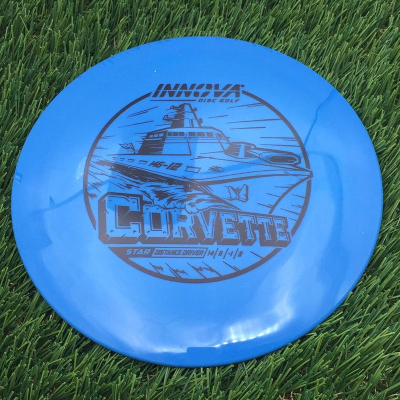 Innova Star Corvette with Burst Logo Stock Stamp- 169.58 Blue
