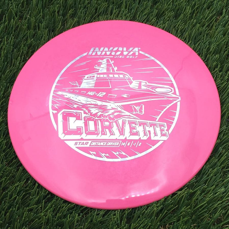 Innova Star Corvette with Burst Logo Stock Stamp- 170.51 Pink