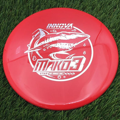 Innova Star Mako3 with Burst Logo Stock Stamp- 176.12 Red
