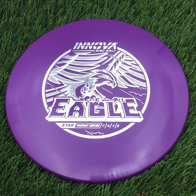 Innova Star Eagle with Burst Logo Stock Stamp- 173.78 Purple