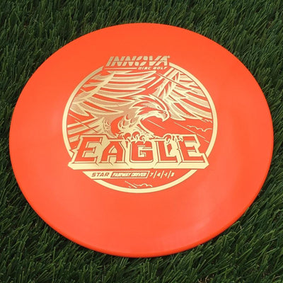 Innova Star Eagle with Burst Logo Stock Stamp- 167.39 Orange